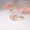 The Penelope Ring | Oval Lab Diamond Slim Engagement Solitaire sold by Ethica Diamonds