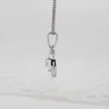 The Diana Pendant | Round Lab Diamond Halo sold by Ethica Diamonds