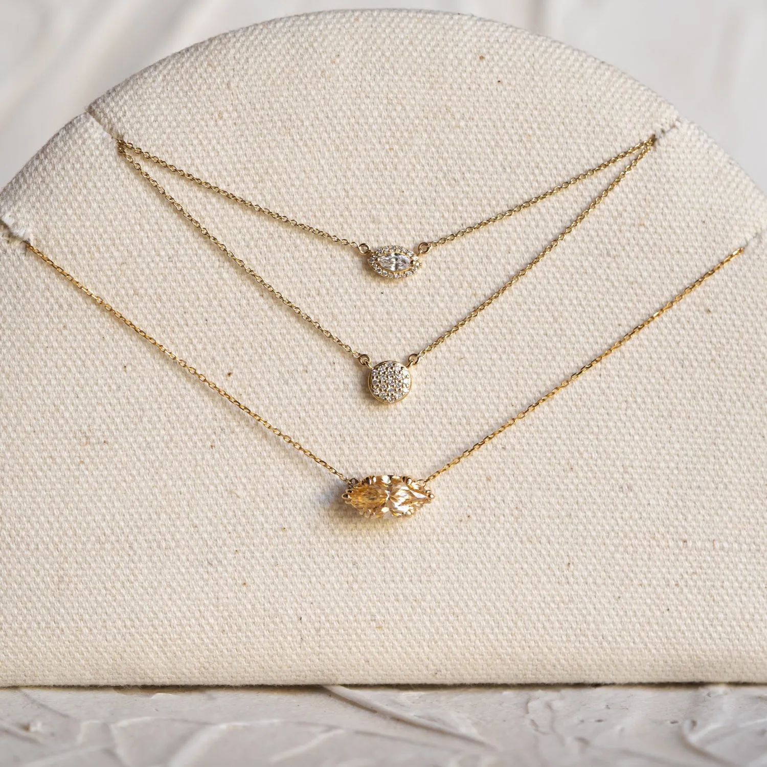 The Drishti | Eye 0.14ct Diamond Necklace sold by Ethica Diamonds product image thumbnail 4