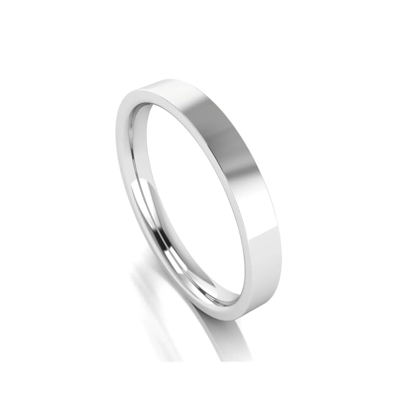 Flat Court | 2 - 8mm Plain Wedding Bands sold by Ethica Diamonds product image thumbnail 5