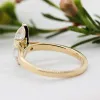 The Diella Ring | Pear Moissanite Toi et Moi Vintage Engagement sold by Ethica Diamonds