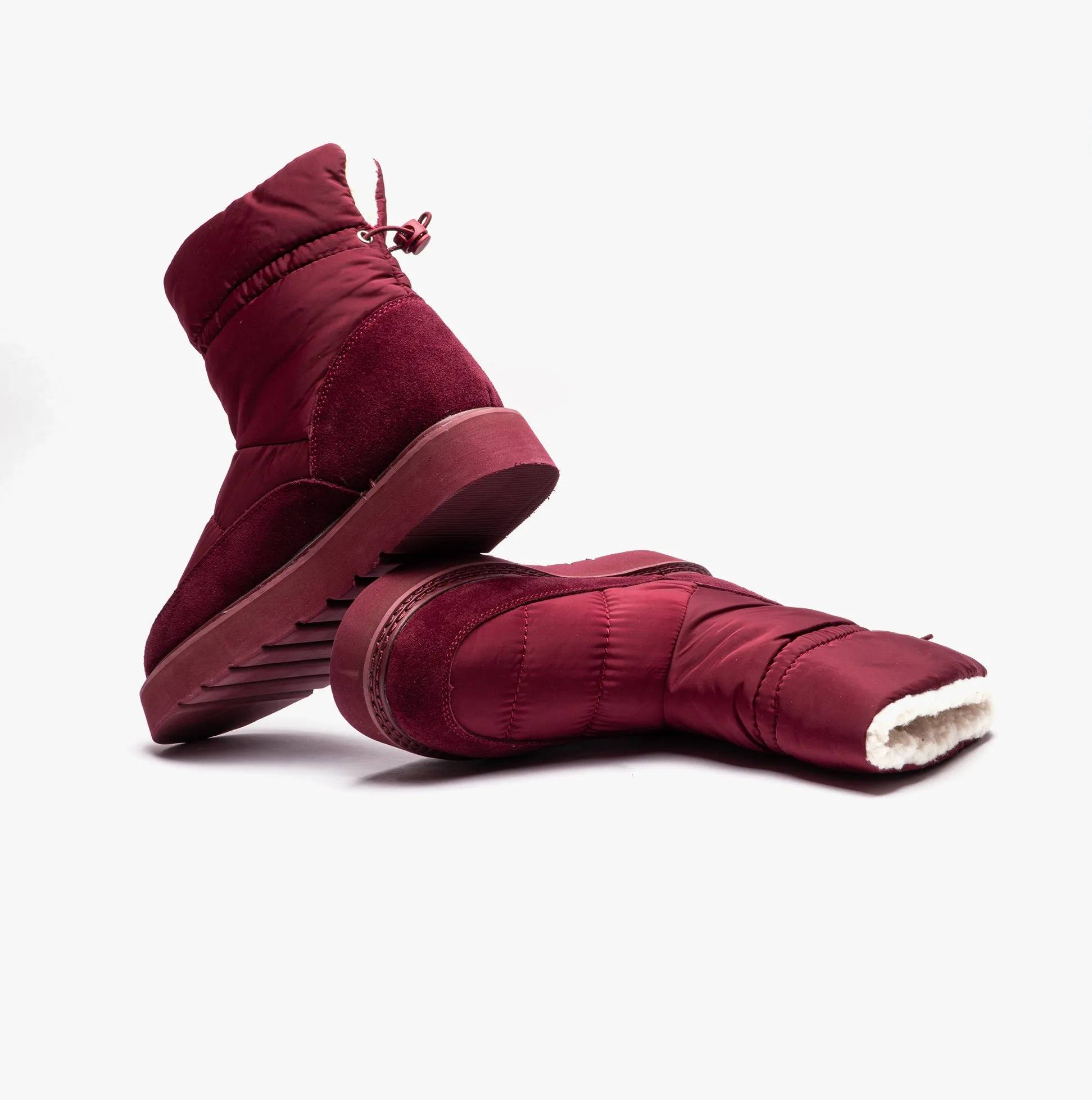 Hush Puppies HUSH PUFFIES Classic Womens Slippers Merlot sold by House of Slippers product image thumbnail 4