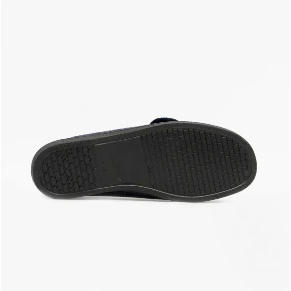 Sleepers JULIAN II Mens Full Slippers Navy sold by House of Slippers product image thumbnail 3
