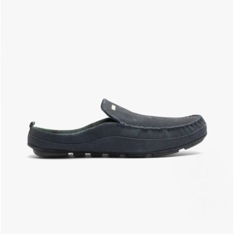 OTTO Mens Slippers Navy made by Barbour
