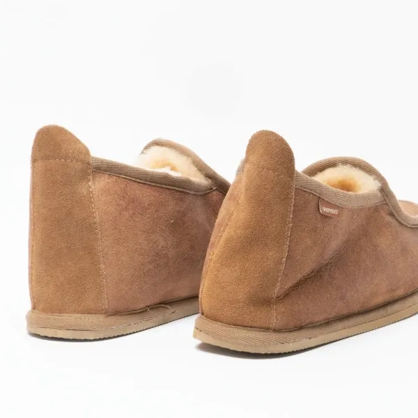 Shepherd ARNE Mens Sheepskin Slipper Boots Antique/Cognac sold by House of Slippers product image thumbnail 5