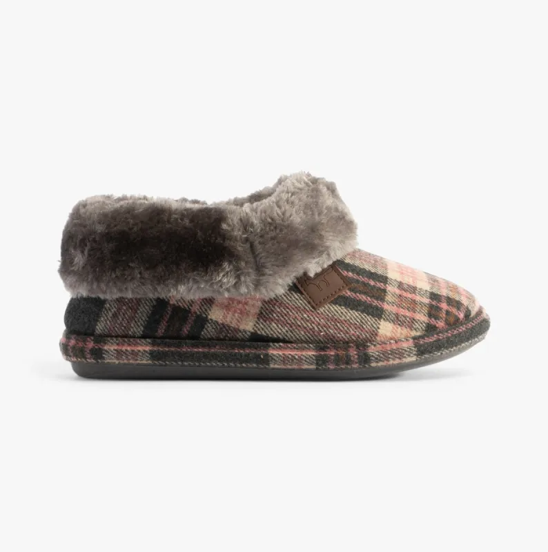 Jo & Joe GLENROYAL Womens Slippers Pebble sold by House of Slippers