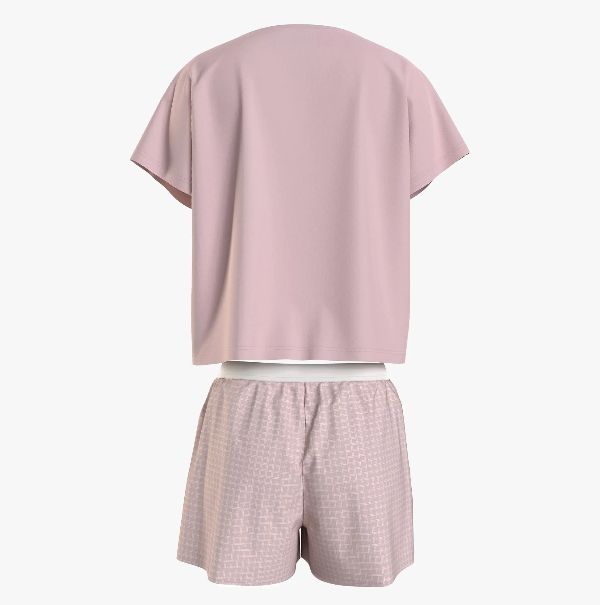 Tommy Hilfiger JERSEY PJ SET Womens Multicoloured sold by House of Slippers product image thumbnail 5