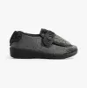 Jo & Joe GRACE Womens Slippers Grey sold by House of Slippers