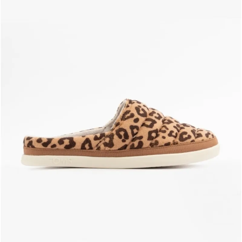 SAGE Ladies Mule Slippers Brown sold by House of Slippers