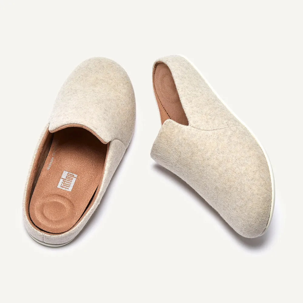 CHRISSIE II HAUS FELT Ladies Slippers Ivory sold by House of Slippers product image thumbnail 2