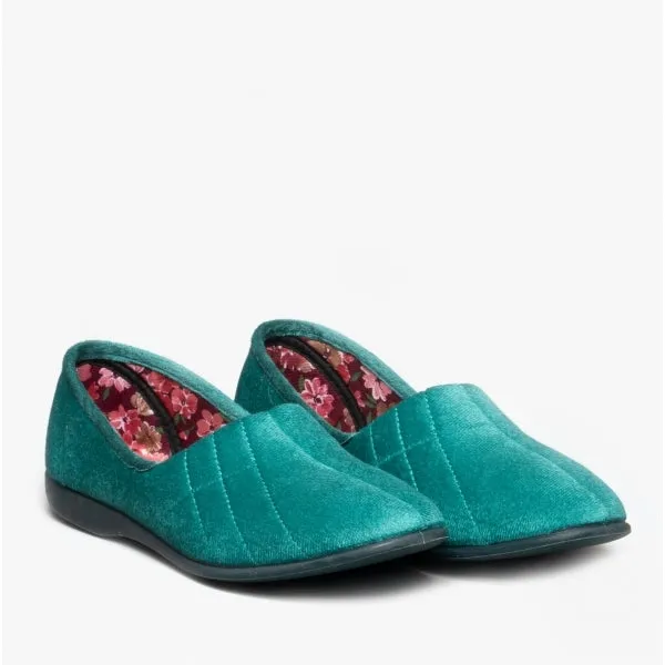 GBS AUDREY Slip On Womens Slippers Ocean sold by House of Slippers product image thumbnail 2