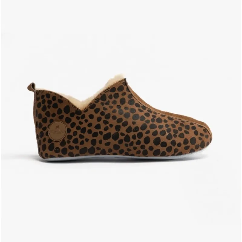 LINA Womens Full Slippers Leopard sold by House of Slippers