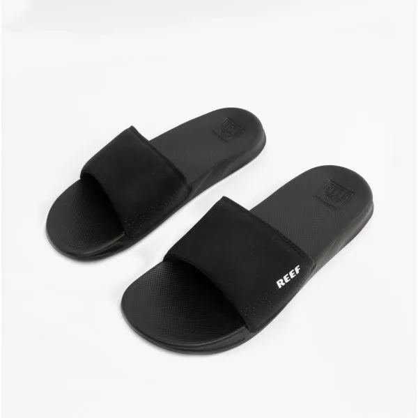 Reef REEF ONE SLIDE Mens Sliders Black sold by House of Slippers product image thumbnail 2