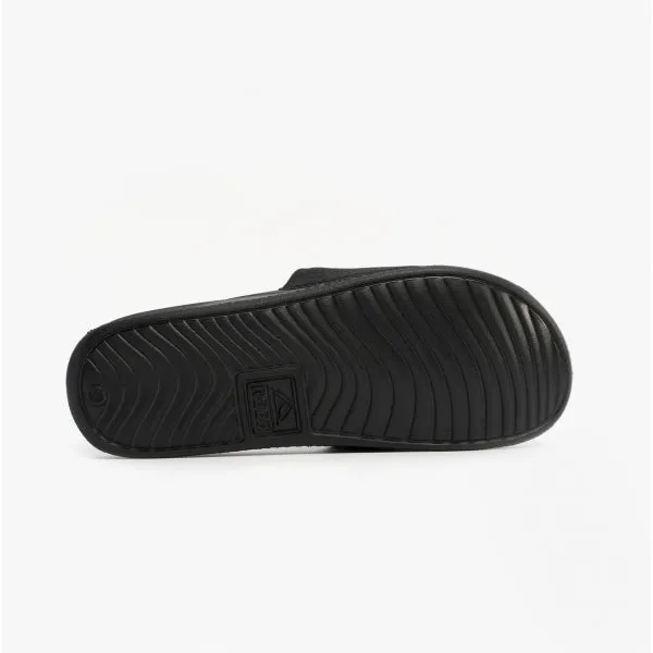 Reef REEF ONE SLIDE Mens Sliders Black sold by House of Slippers product image thumbnail 3