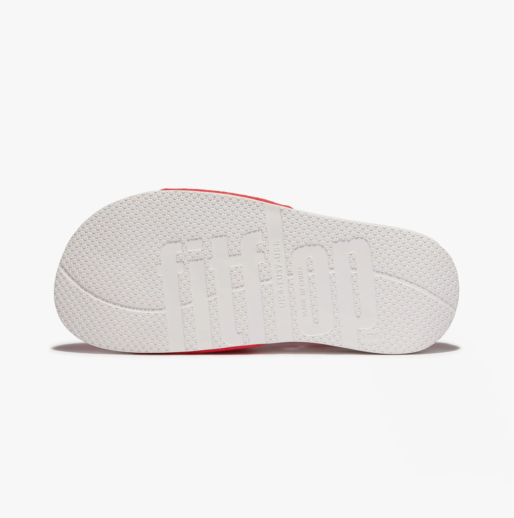 FitFlop IQUSHION E01 Womens Slides Neon Orange sold by House of Slippers product image thumbnail 4