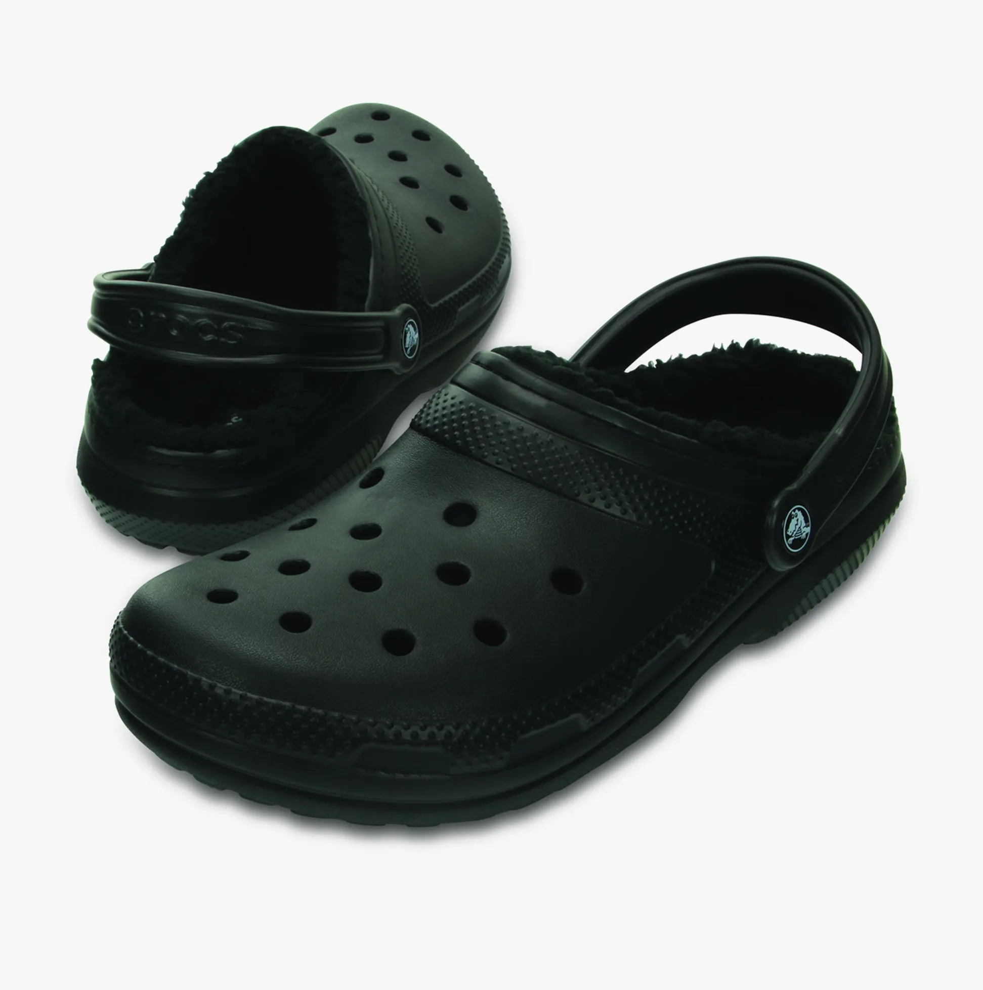 Crocs 203591-060 CLASSIC LINED Unisex Clogs Black sold by House of Slippers product image thumbnail 2