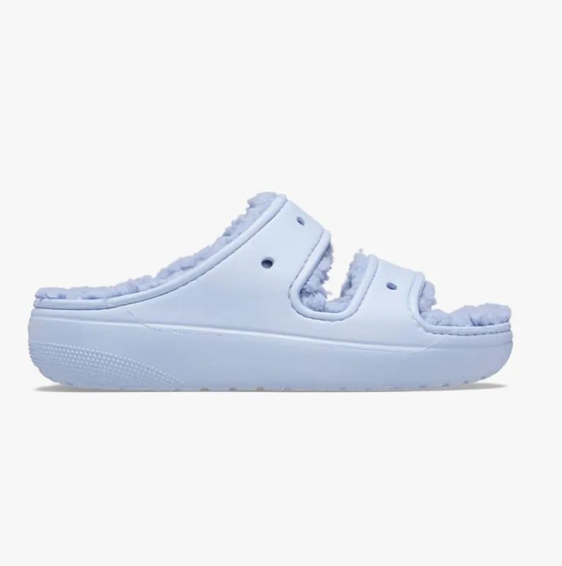 Crocs 207446-4NS CLASSIC COZZZY Womens Sliders Blue Calcite sold by House of Slippers