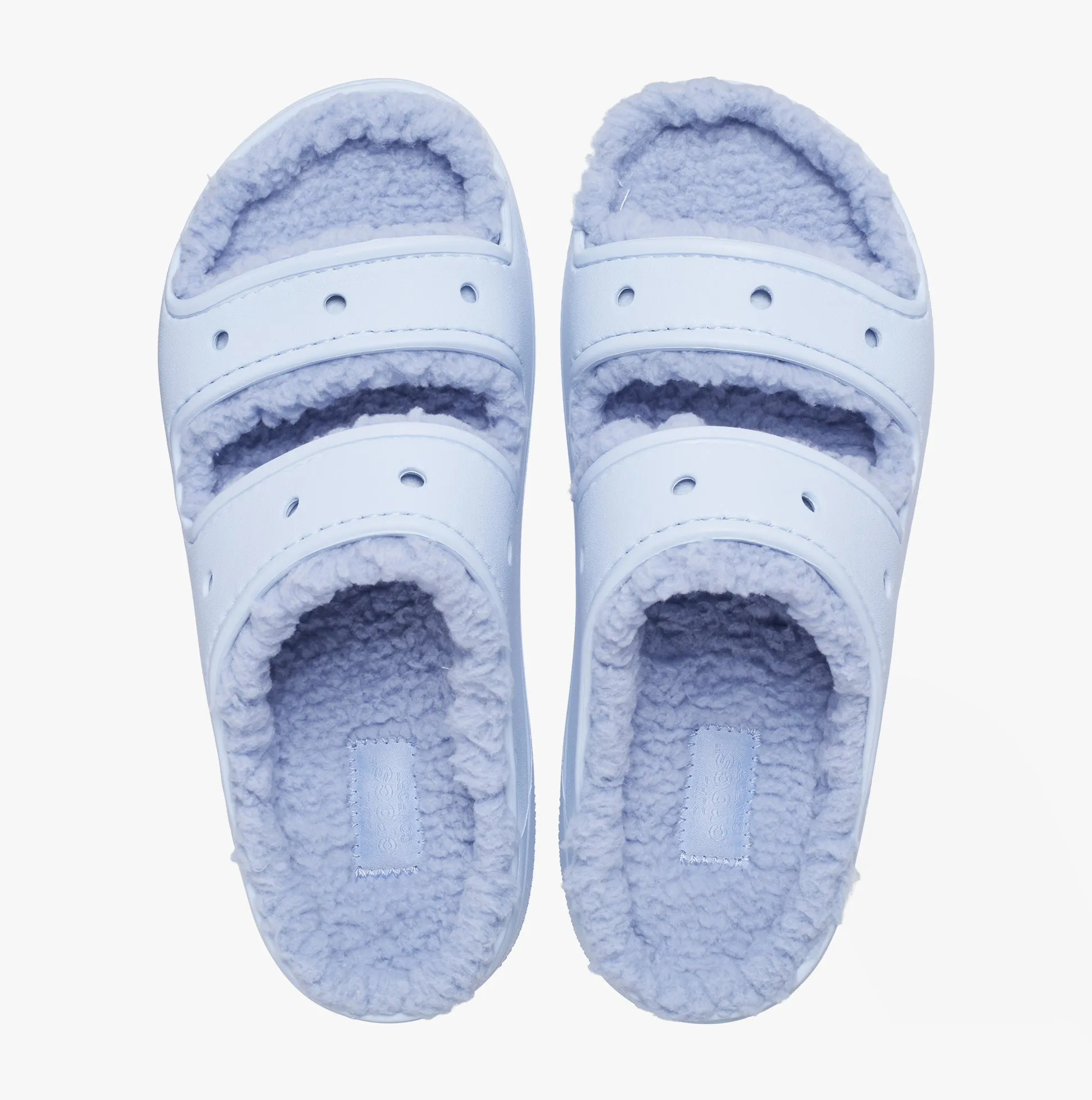 Crocs 207446-4NS CLASSIC COZZZY Womens Sliders Blue Calcite sold by House of Slippers product image thumbnail 2