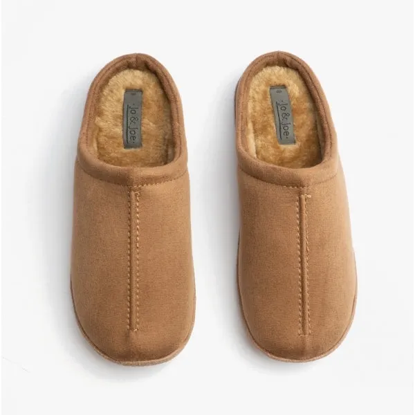 Jo & Joe CLIFF Mens Mule Slippers Cognac sold by House of Slippers product image thumbnail 4