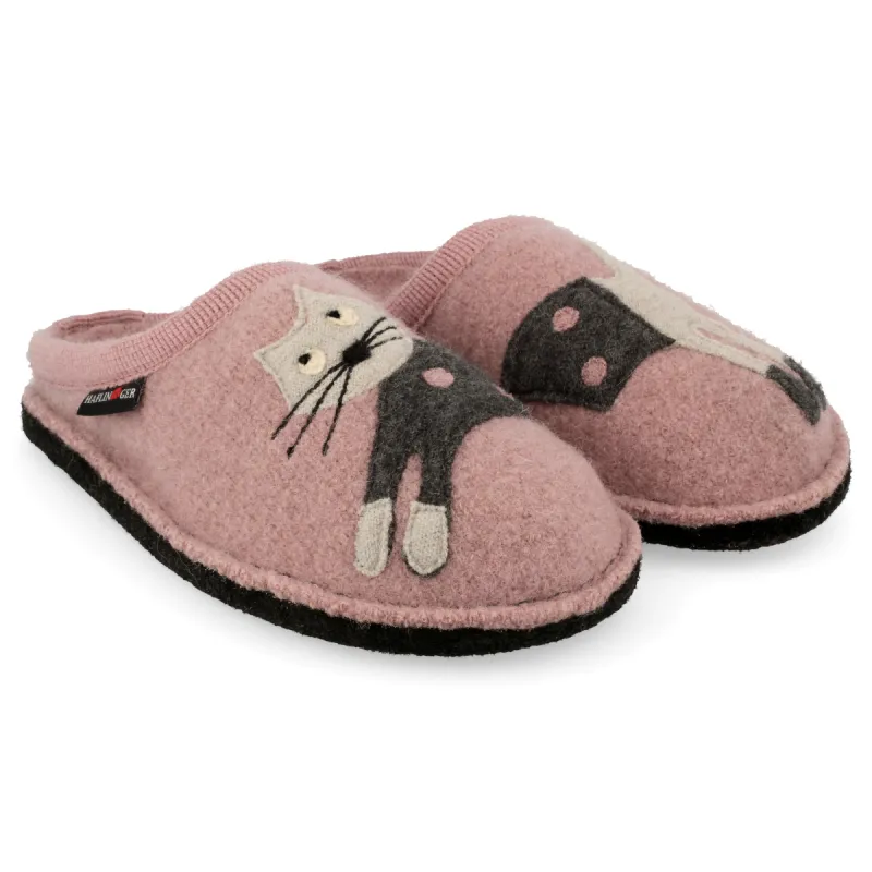 Haflinger CUCHO Womens Slippers Rosewood sold by House of Slippers