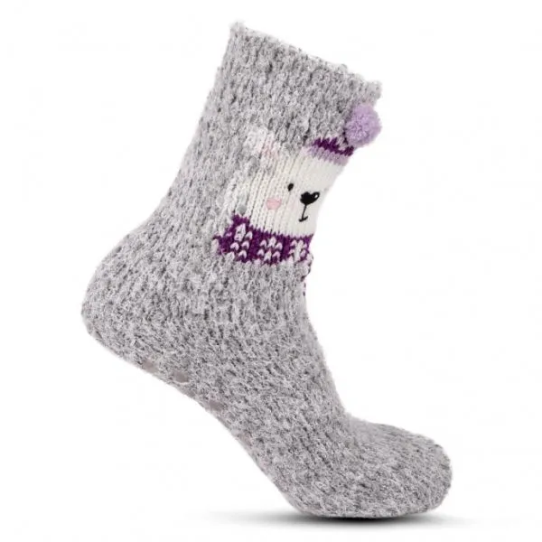 NOVELTY SUPERSOFT Female Socks Polar Bear: One Size sold by House of Slippers product image thumbnail 2