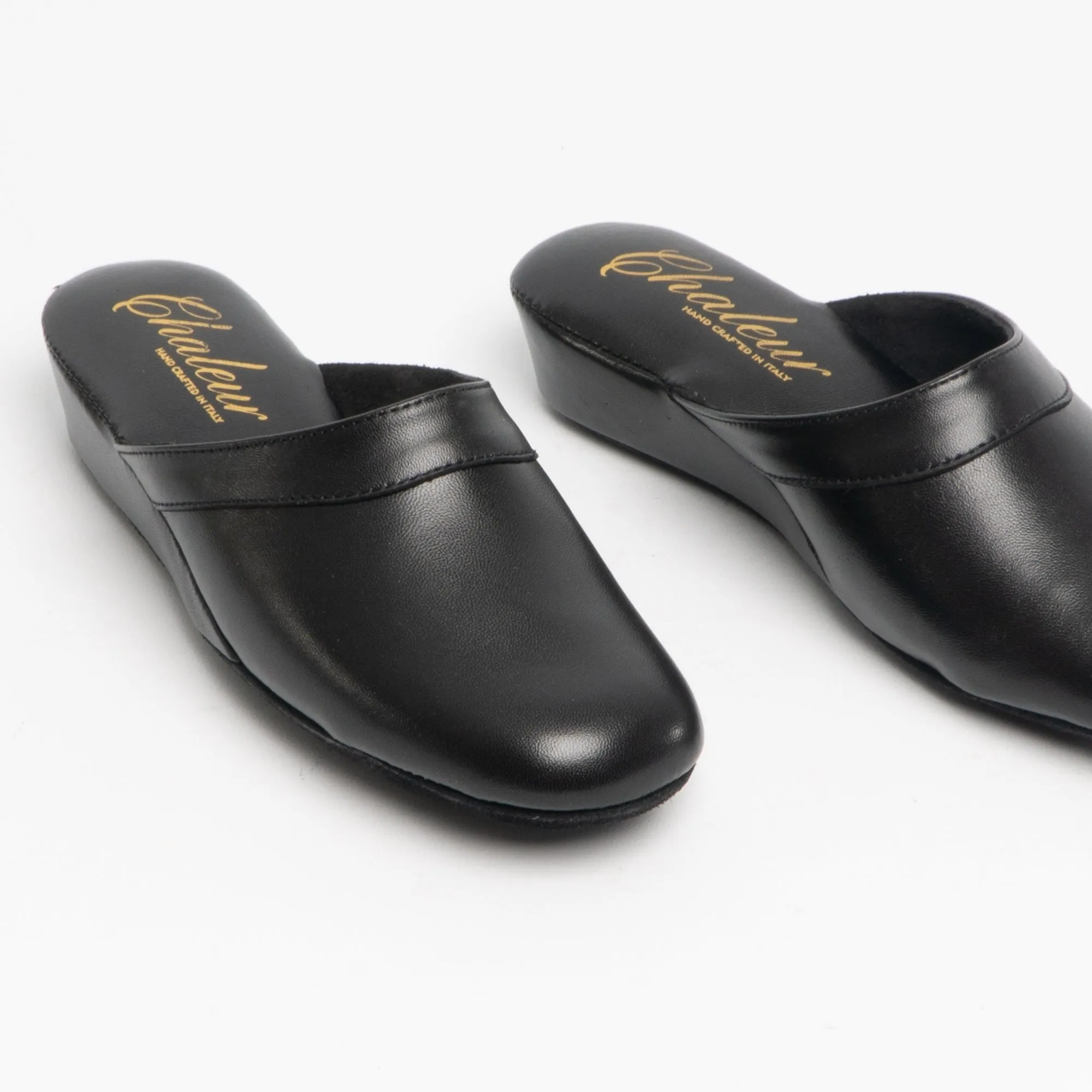 FLORENCE Ladies Mule Slippers Black sold by House of Slippers product image thumbnail 2