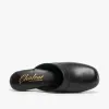 FLORENCE Ladies Mule Slippers Black sold by House of Slippers