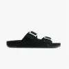 Barbour EDDIE Mens Suede Mule Slippers Black sold by House of Slippers