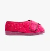 Comfylux HELEN Womens Full Slippers Wine sold by House of Slippers