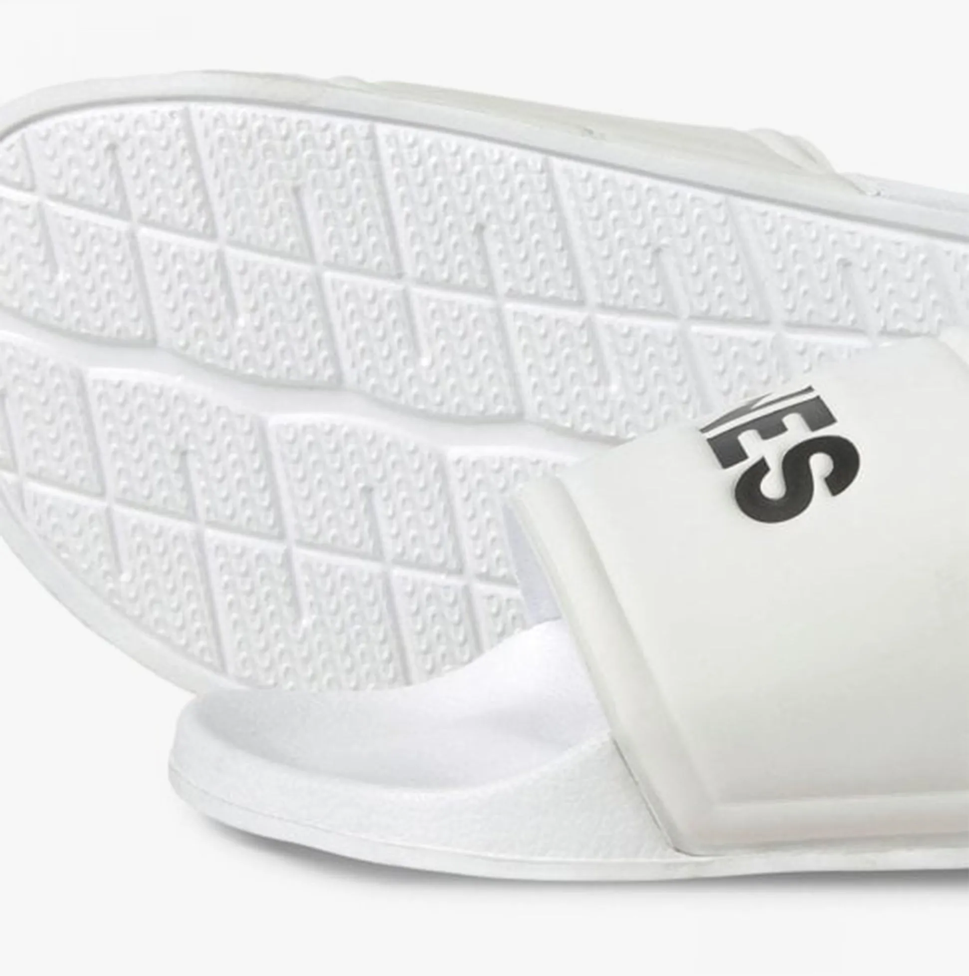 LARRY Mens Sliders Bright White sold by House of Slippers product image thumbnail 4