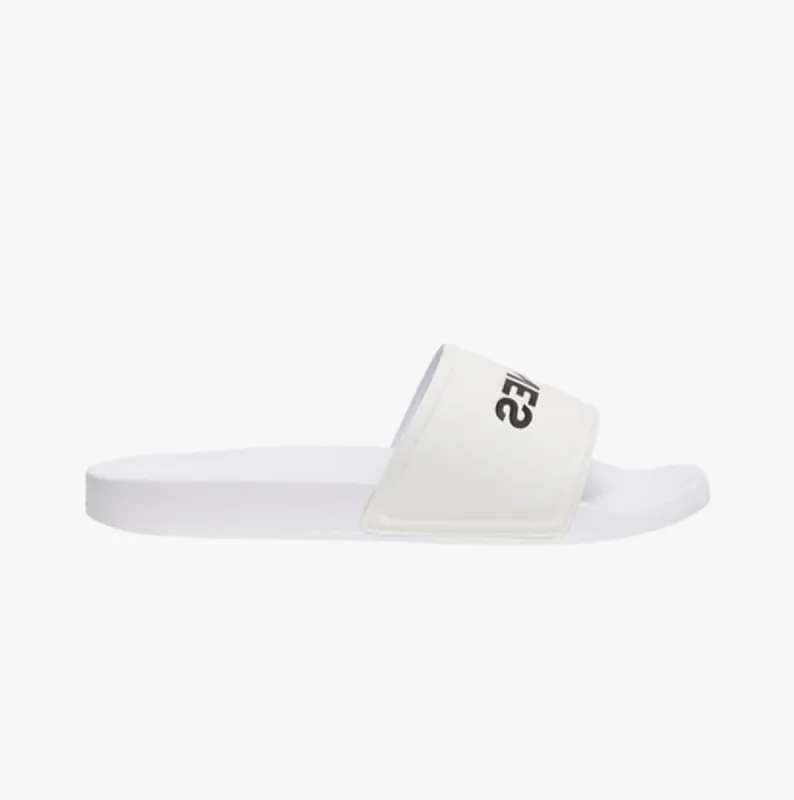 LARRY Mens Sliders Bright White sold by House of Slippers