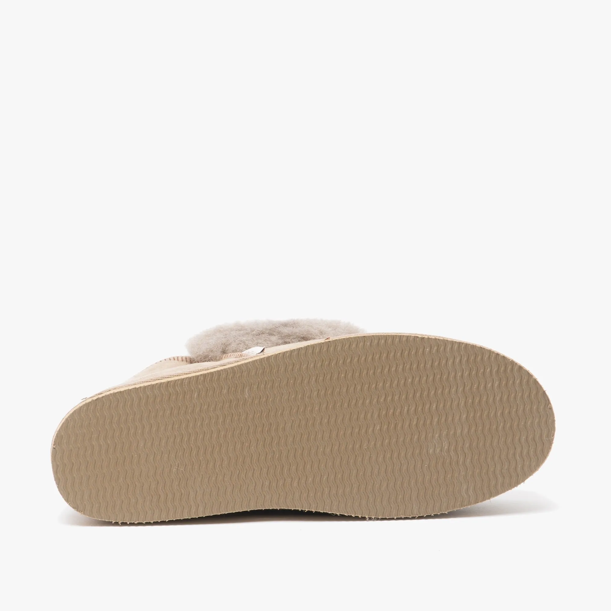 ALBINA Womens Sheepskin Slipper Boots Stone sold by House of Slippers product image thumbnail 3