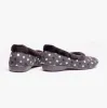 Lotus GERI Womens Slippers Black sold by House of Slippers