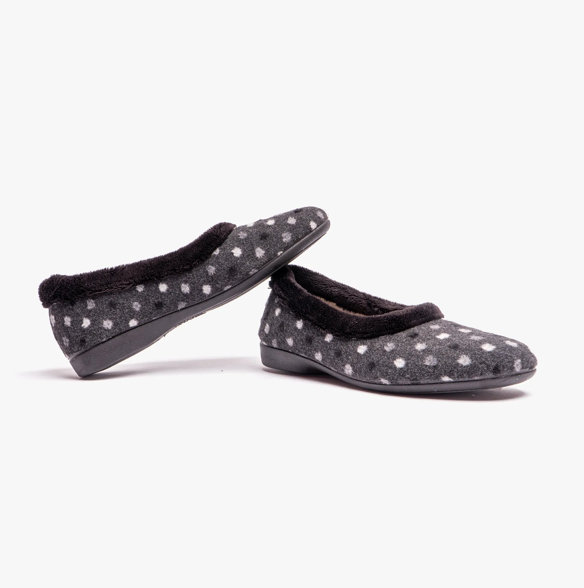 Lotus GERI Womens Slippers Black sold by House of Slippers product image thumbnail 2