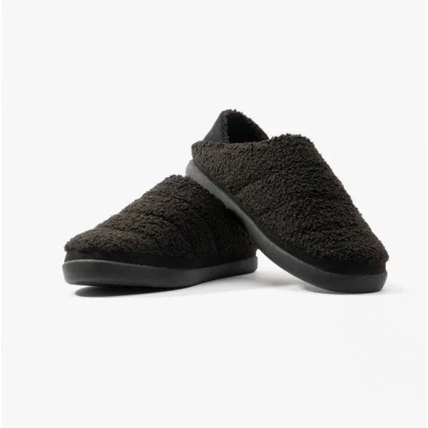 TOMS EZRA SHEARLING Womens Slippers Black sold by House of Slippers product image thumbnail 5