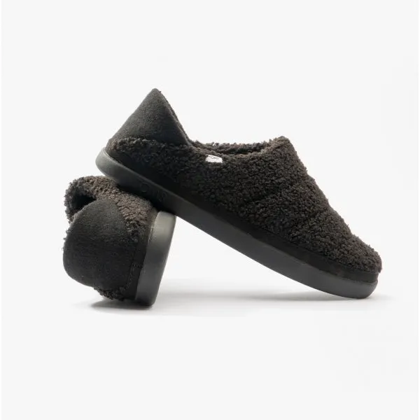 TOMS EZRA SHEARLING Womens Slippers Black sold by House of Slippers product image thumbnail 4