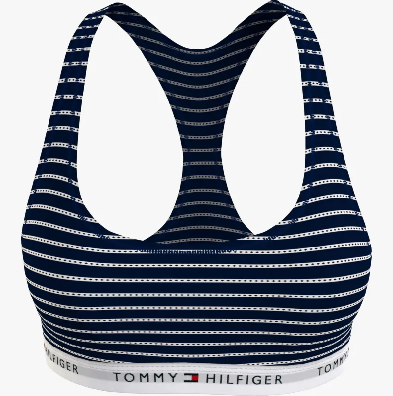 Tommy Hilfiger BRALETTE PRINT Womens Underwear Argyle Stripe Desert Sky sold by House of Slippers