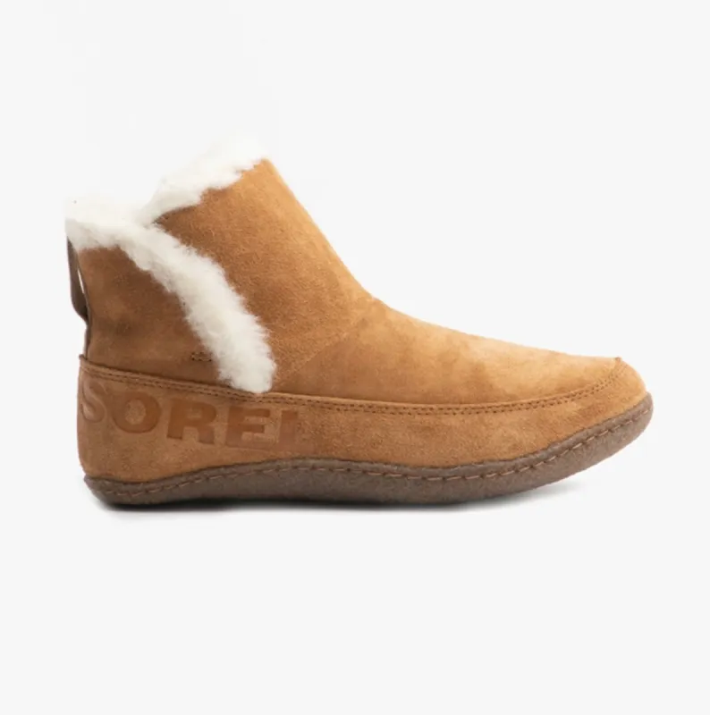 Sorel NAKISKA Womens Slippers Camel Brown/Natural made by Sorel