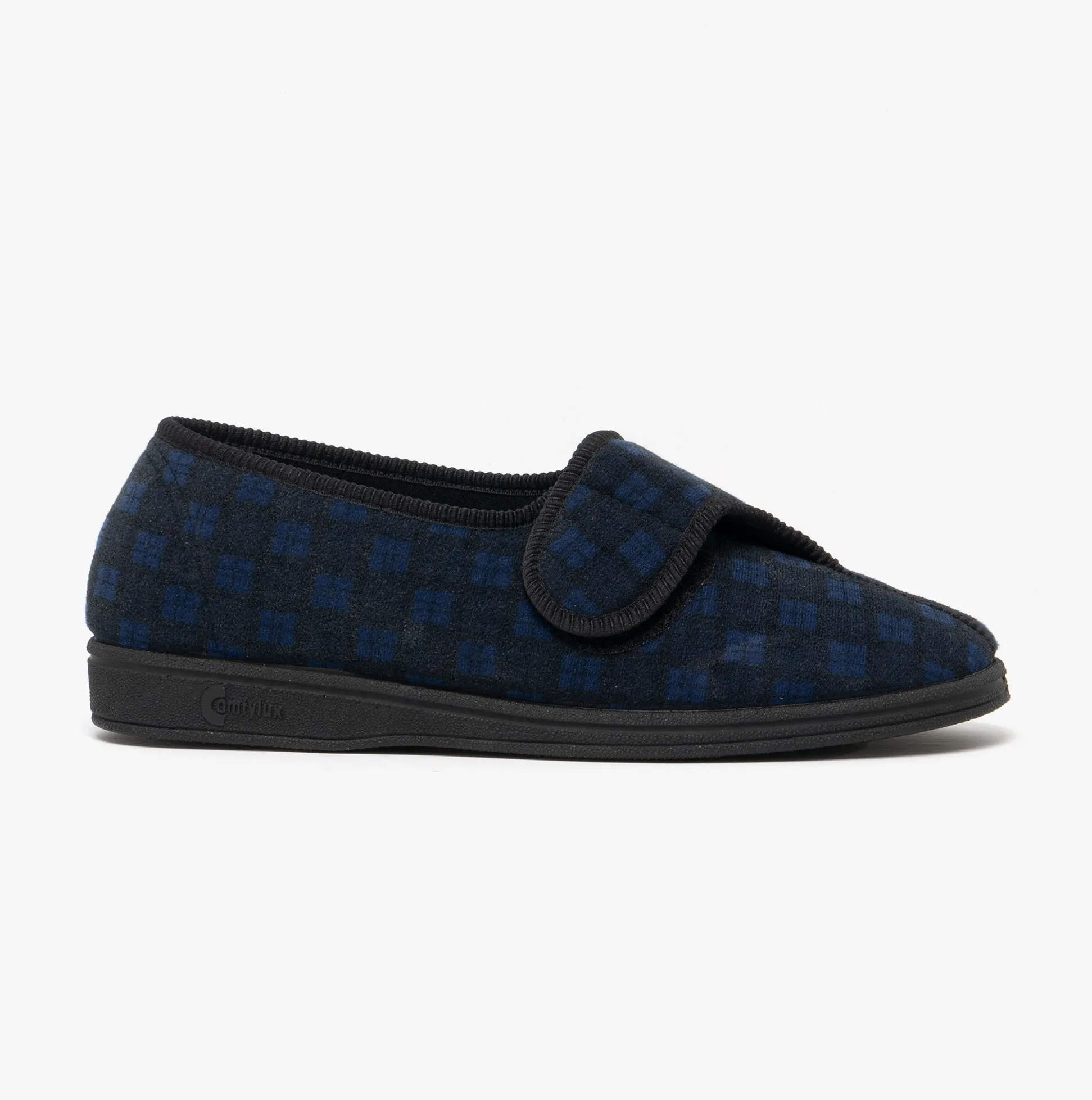 Comfylux PAUL Mens Full Slippers Blue sold by House of Slippers
