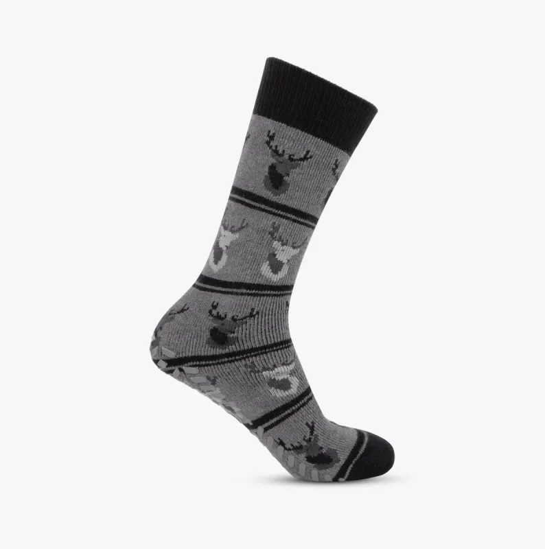 ORIGINAL SLIPPER SOCKS Mens Socks Stag sold by House of Slippers
