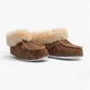 Shepherd MOA Womens Sheepskin Slipper Boots Chestnut/Leopard sold by House of Slippers