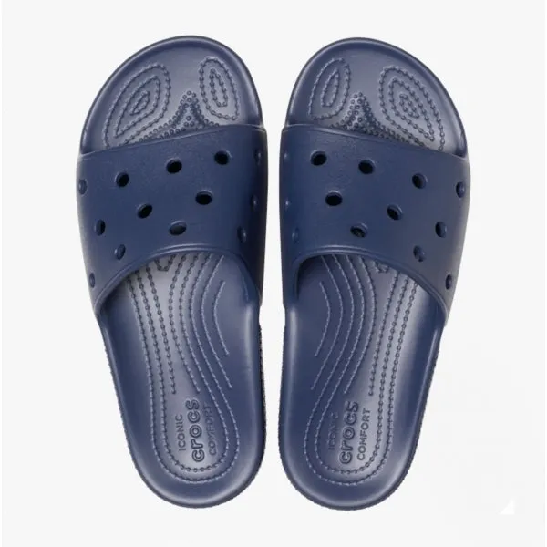 Crocs 206121-410 CLASSIC SLIDE Unisex Sliders Navy sold by House of Slippers product image thumbnail 2