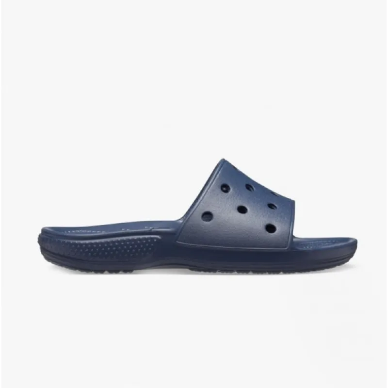 Crocs 206121-410 CLASSIC SLIDE Unisex Sliders Navy sold by House of Slippers
