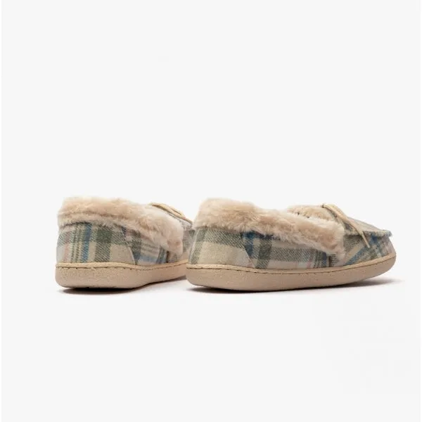 Jo & Joe PEMBROKE Womens Moccasins Oatmeal sold by House of Slippers product image thumbnail 3
