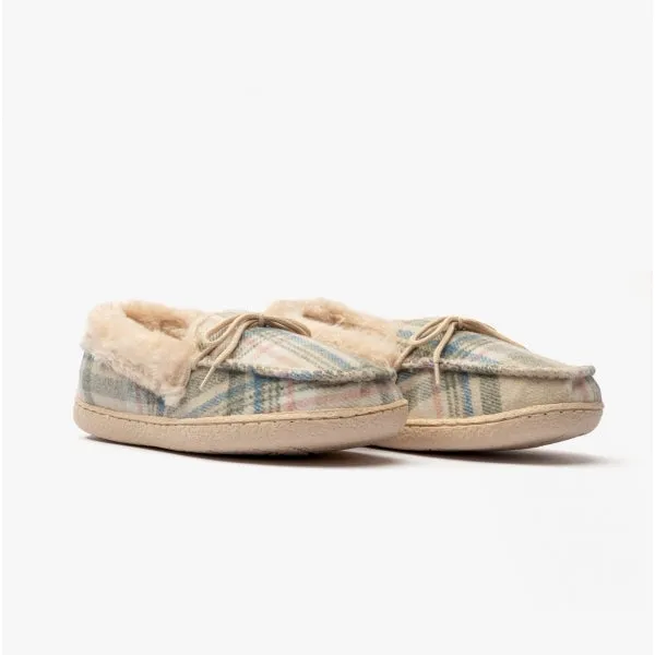 Jo & Joe PEMBROKE Womens Moccasins Oatmeal sold by House of Slippers product image thumbnail 2