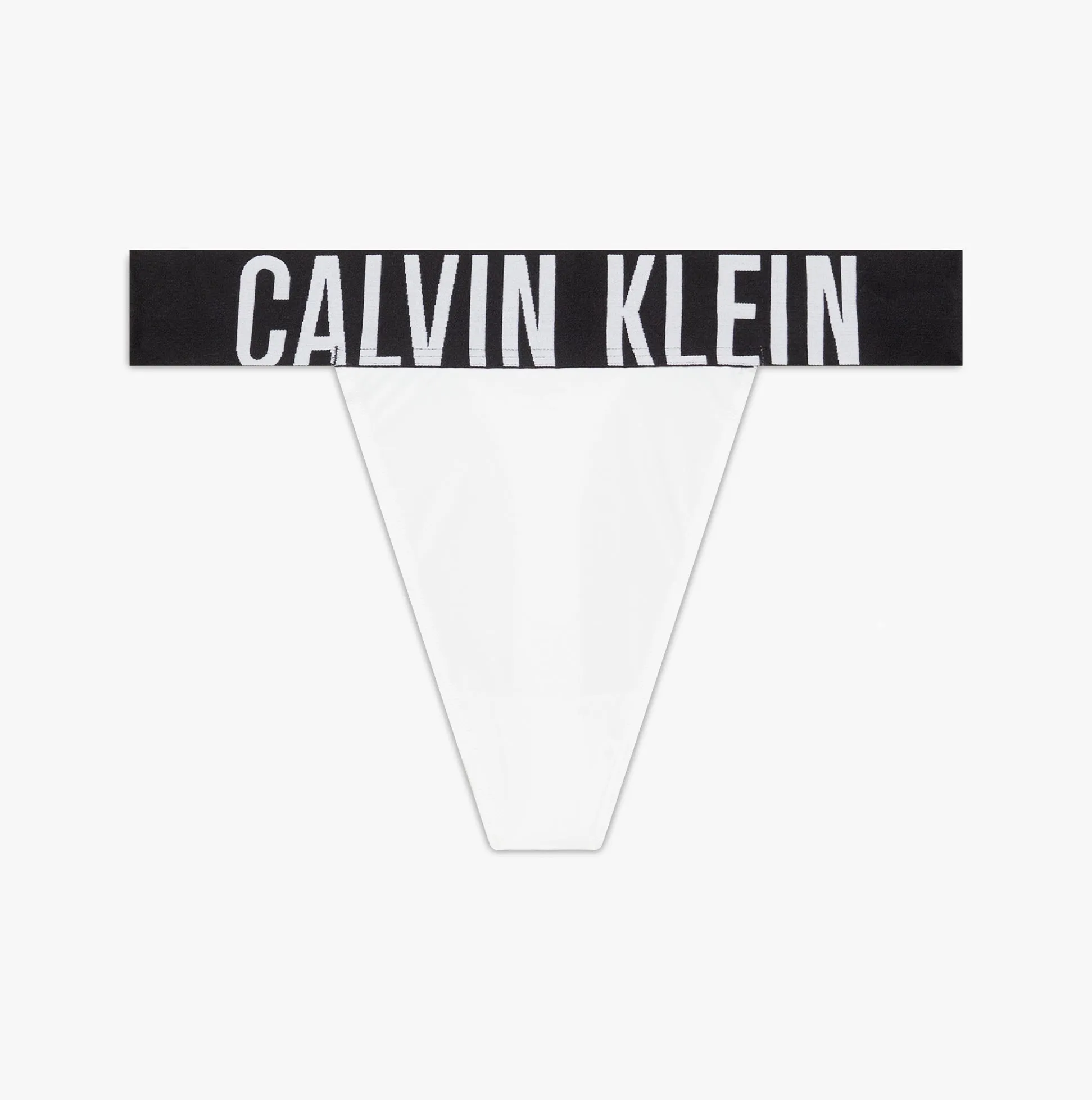 Calvin Klein HIGH LEG Thong Womens White sold by House of Slippers product image thumbnail 2