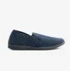Jo & Joe WILLIAM Mens Full Slippers Navy sold by House of Slippers