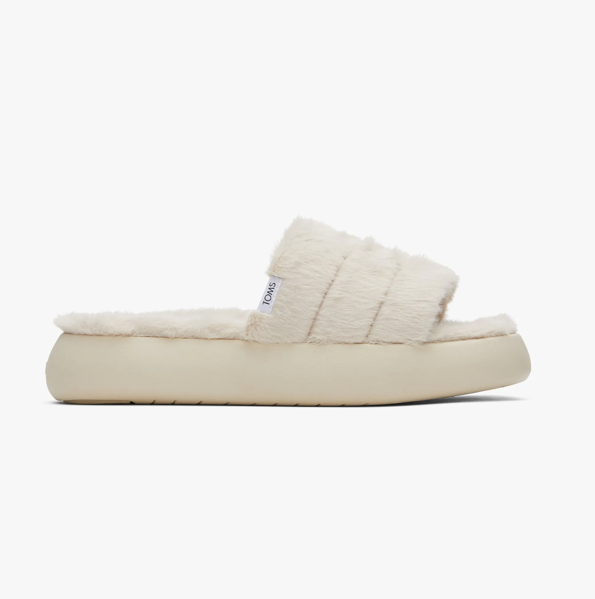 TOMS ALPARGATA MALLOW SLIDE Womens Sandals Beige sold by House of Slippers