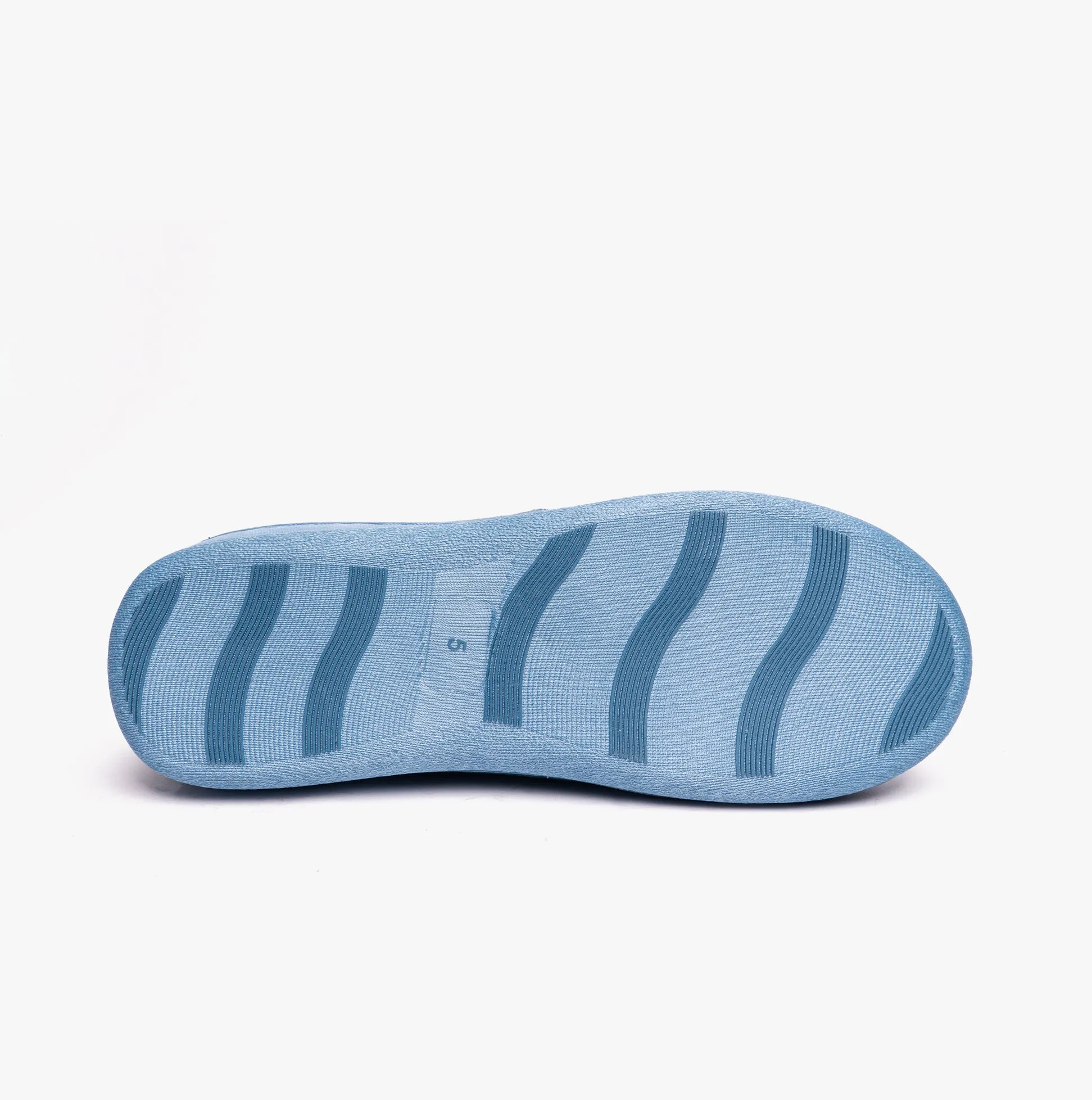 ALOHA Womens Wide Fit Full Slippers Blue sold by House of Slippers product image thumbnail 3