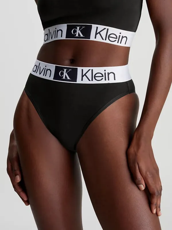 Calvin Klein CK96 TANGA Womens Briefs Black made by Calvin Klein